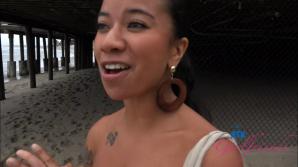 Ameena Green Malibu Pier Part 1
