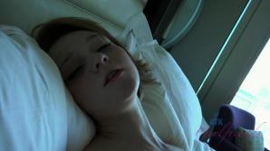 You wake to Lucy wanting to fuck.
